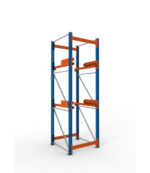 Kabeltrommelregal Grundregal 3300×900×1100 mm, 1.000 kg Fach