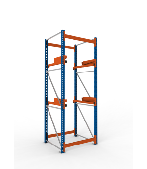 Kabeltrommelregal Grundregal 3300×1100×1100 mm, 1.000 kg Fac