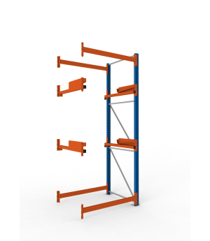 Kabeltrommelregal Anbauregal 3300×1300×1100 mm, 1.000 kg Fac