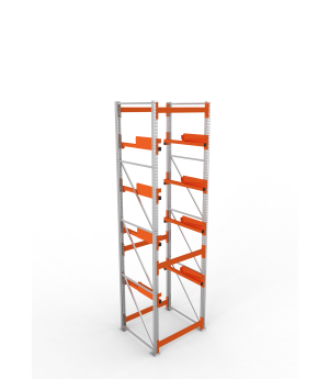 Kabeltrommelregal Grundregal 4400×1100×1100 mm, 1.000 kg Fac