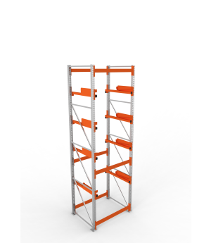 Kabeltrommelregal Grundregal 4400×1300×1100 mm, 1.000 kg Fac