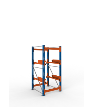 Kabeltrommelregal Grundregal 2200×900×1100 mm, 1.000 kg Fach