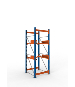 Kabeltrommelregal Grundregal 2700×900×1100 mm, 1.000 kg Fach