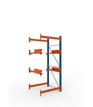 Kabeltrommelregal Anbauregal 2700×1100×1100 mm, 1.000 kg Fac