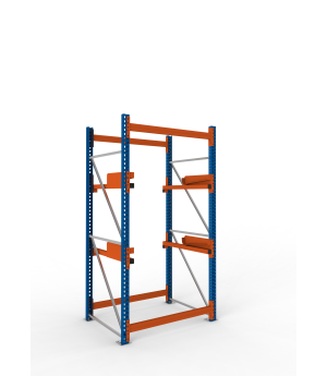 Kabeltrommelregal Grundregal 2700×1300×1100 mm, 1.000 kg Fac