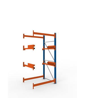 Kabeltrommelregal Anbauregal 2700×1300×1100 mm, 1.000 kg Fac
