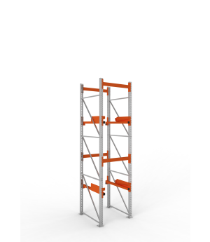 Kabeltrommelregal Grundregal 3800×900×1100 mm, 1.000 kg Fach