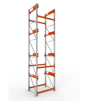 Kabeltrommelregal Grundregal 5500×1300×1100 mm, 1.000 kg Fac
