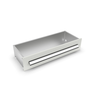 Schublade basic CLIP 200 x 400 mm pulverbeschichtet – META