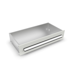 Schublade basic CLIP 200 x 500 mm pulverbeschichtet – META