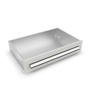 Schublade basic CLIP 200 x 600 mm pulverbeschichtet – META
