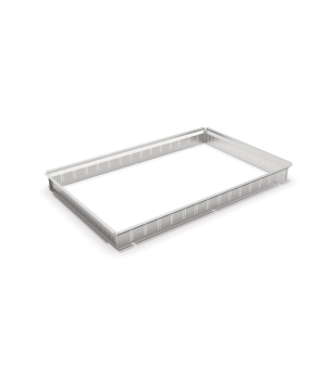 Schubladen-Innenprofil CLIP 100 x 600 mm verzinkt – META