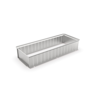 Schubladen-Innenprofil CLIP 200 x 400 mm verzinkt – META