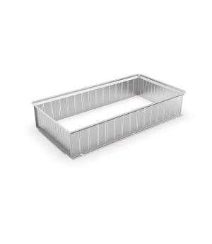 Schubladen-Innenprofil CLIP 200 x 500 mm verzinkt – META