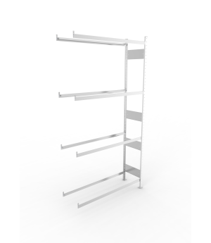 Reifenregal Anbauregal 2500×1300×400 mm, 150 kg Fachlast – M