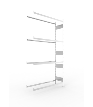 Reifenregal Anbauregal 2500×1300×400 mm, 150 kg Fachlast – M