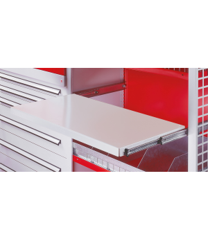 Ausziehbarer Fachboden CLIP 1000 x 600 mm RAL 7035 – META