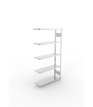 Fachbodenregal Anbauregal 2000×1000×300 mm, 150 kg Fachlast 