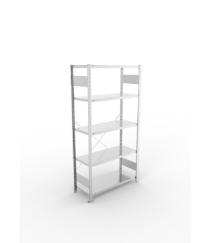 Fachbodenregal Grundregal 2000×1000×400 mm, 150 kg Fachlast 