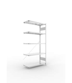 Fachbodenregal Anbauregal 2000×1000×400 mm, 150 kg Fachlast 