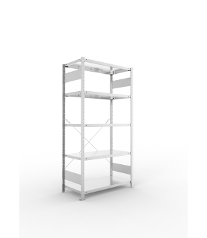 Fachbodenregal Grundregal 2000×1000×500 mm, 150 kg Fachlast 