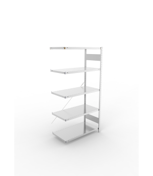 Fachbodenregal Anbauregal 2000×1000×500 mm, 150 kg Fachlast 
