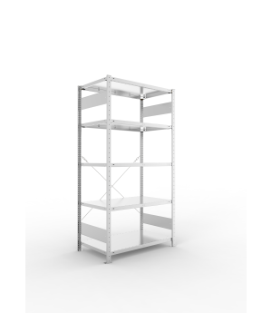 Fachbodenregal Grundregal 2000×1000×600 mm, 150 kg Fachlast 