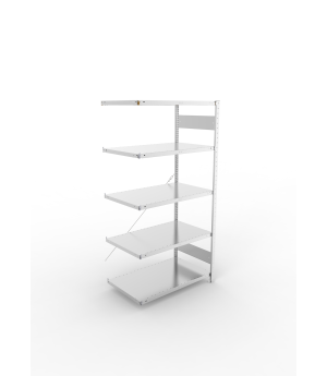 Fachbodenregal Anbauregal 2000×1000×600 mm, 150 kg Fachlast 
