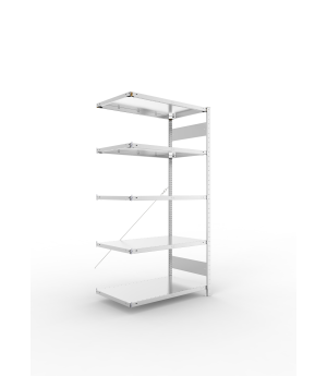 Fachbodenregal Anbauregal 2000×1000×600 mm, 150 kg Fachlast 