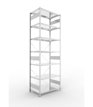 Fachbodenregal Grundregal 3000×1000×600 mm, 150 kg Fachlast 