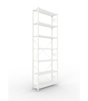Fachbodenregal Grundregal 3000×1000×300 mm, 150 kg Fachlast 
