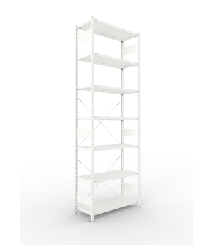 Fachbodenregal Grundregal 3000×1000×400 mm, 150 kg Fachlast 