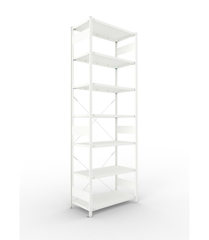 Fachbodenregal Grundregal 3000×1000×500 mm, 150 kg Fachlast 