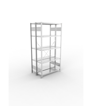 Fachbodenregal Grundregal 2000×1000×300 mm, 150 kg Fachlast 