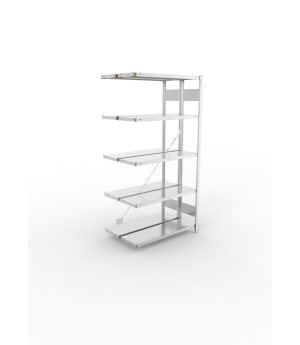 Fachbodenregal Anbauregal 2000×1000×300 mm, 150 kg Fachlast 