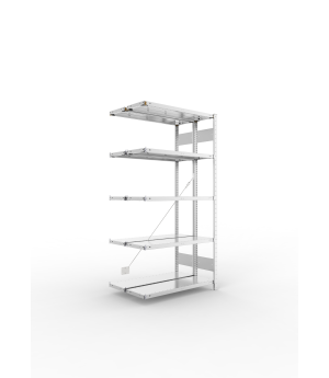 Fachbodenregal Anbauregal 2000×1000×300 mm, 150 kg Fachlast 
