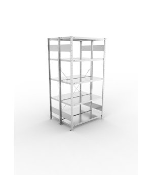 Fachbodenregal Grundregal 2000×1000×400 mm, 150 kg Fachlast 