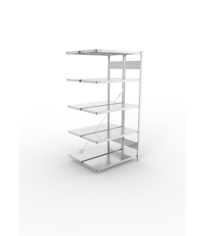 Fachbodenregal Anbauregal 2000×1000×400 mm, 150 kg Fachlast 