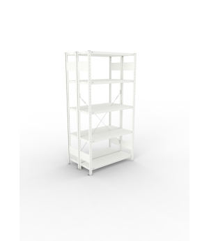Fachbodenregal Grundregal 2000×1000×300 mm, 150 kg Fachlast 