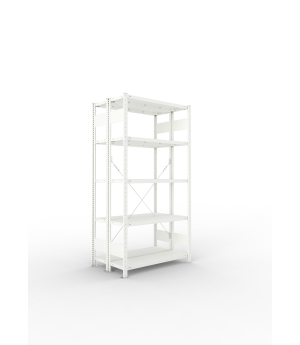 Fachbodenregal Grundregal 2000×1000×300 mm, 150 kg Fachlast 
