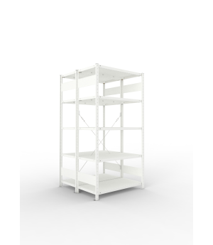 Fachbodenregal Grundregal 2000×1000×500 mm, 150 kg Fachlast 