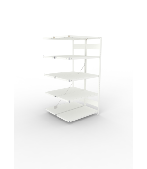 Fachbodenregal Anbauregal 2000×1000×500 mm, 150 kg Fachlast 