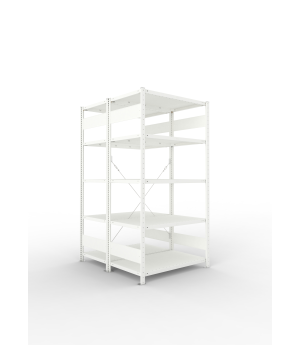 Fachbodenregal Grundregal 2000×1000×600 mm, 150 kg Fachlast 