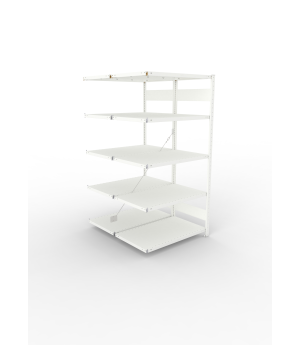 Fachbodenregal Anbauregal 2000×1000×600 mm, 150 kg Fachlast 