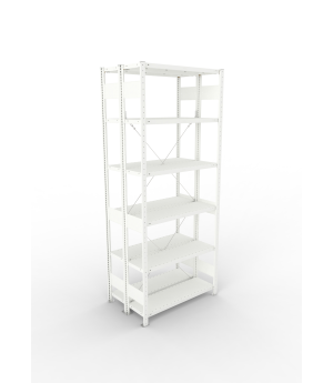 Fachbodenregal Grundregal 2500×1000×300 mm, 150 kg Fachlast 