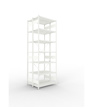 Fachbodenregal Grundregal 3000×1000×400 mm, 150 kg Fachlast 