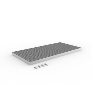 Gitterrost-Zusatzebene CLIP 1000 x 500 mm verzinkt – META