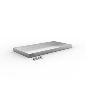 Zusatzebene Wannenboden 60 mm CLIP 1000 x 500 mm 150 kg verz