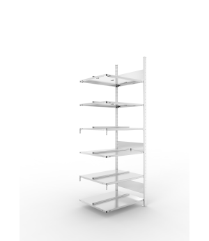 Büro-Steckregal Anbauregal 2200×750×600 mm, 108 Ordner – MET