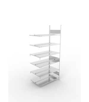 Büroregal Anbauregal 2200×1000×600 mm, 144 Ordner – META